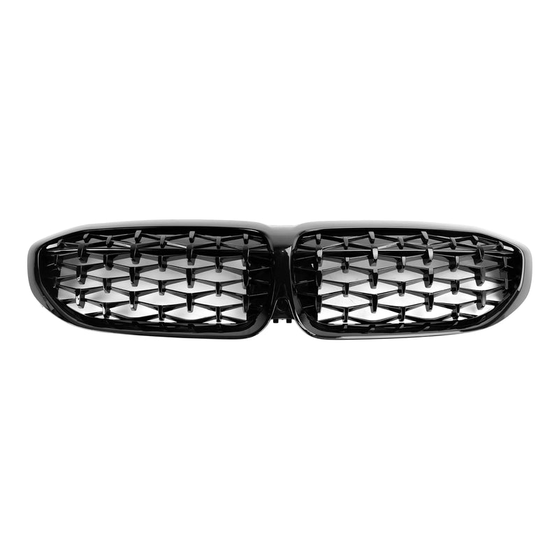 Diamentowa czarna kratka nerkowa Grill 51138072085 Dla BMW serii 3 G20 2019-2022