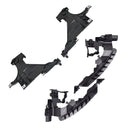 2013–2016 Audi S4 Facelift 4-teiliges Frontscheinwerfer-Montageplatten-Set