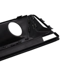 2016-2019 Audi A4 B9 S4 Rejilla de luz antiniebla para parachoques delantero negro de 2 piezas