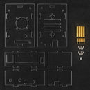 Orange Pi RV2 Dediziertes Shell-Entwicklungsboard Acryl-Shell Transparente Box