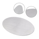 Ovales, bare lisensplate laget av aluminiumslegering, DIY, universell passform for motorsykler