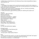 1600036 Bypass-Rohr-Eliminator-Kit-Aluminium-Shunts und Dichtungsscheiben-Bypass