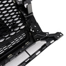 Schwarz glänzend Front Honeycomb Stoßstangengrill Grill Fit Audi Q5 2013-2017