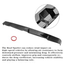 2023-2024 Chery Jetour Traveler T2 Czarny tylny spoiler dachowy o wysokim połysku