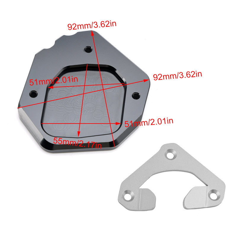 2019-2023 Yamaha Tenere 700 Stand Enlarge Plate Pad