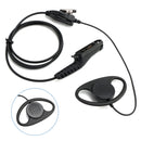Auriculares tipo D con gancho grande R7-018-D para R7 R7A MXP600 ION APXN70 APXN50 APXN30