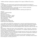 146059 Reparatursatz für das Stützbein des Lippert-Sattelzuges (5th Wheel RV)