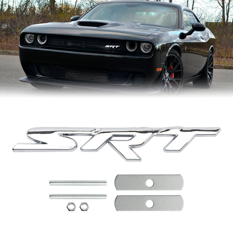 Silbers Radiator Grille Grille Emblem, Sticker, for Charger Challenger SRT