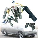 2011-2013 LEXUS RX370 6 SP F/AWD 2.7L U760E Trans Solenoid z wiązką przewodów 6 prędkości