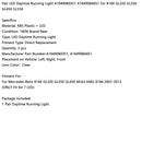 2007–2013 Mercedes-Benz X164 GL320 GL350 GL450 ML63 AMG X166 Paar LED-Tagfahrlicht A1649060351