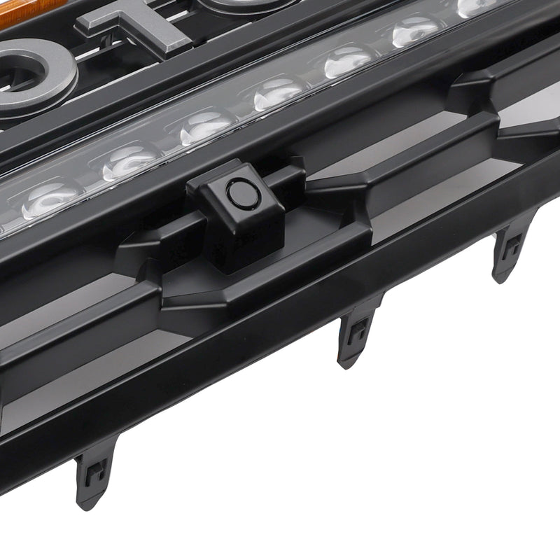 Toyota Tacoma ab Baujahr 2024 mit LED-Beleuchtung und Lichtleiste, schwarzer Frontstoßstangengrill