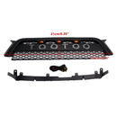 TRD Pro Style Frontstoßstangengrill passend für Toyota 4Runner 2010-2013, Mattschwarz