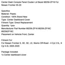 2005–2020 Nissan Frontier S, XE, SE, LE, Nismo Offroad – 4 Zyl. 2,5 l, 6 Zyl. 4,0 l, Blende für Mittelkonsolen-Deckel, 68259-ZP16