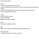 2022-2023 Yamaha T-Max 560 Bakersiding for sitteplasser for sitteplasser