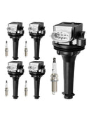 2012–2016 Volvo S60 2,5 l L5 5 x Zündspule Pack UF517 + Zündkerzen