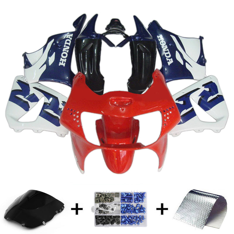 1998-1999 Honda CBR900RR 919 Injection Fairing Kit Body Plast ABS