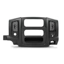 Mittelkonsolenblende für Radio und Lüftungsschlitze, schwarz, für Dodge Ram 2500/3500 (2003–2005)