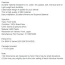 Musta kaksoislamelli munuaisritilä 51138072085 BMW 3-sarjan G20 2019-2022