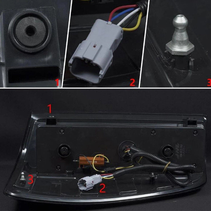 2020–2023 Mazda BT50 links + rechts LED-Rücklichtbaugruppe