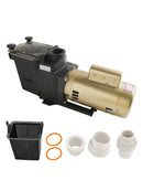 W3SP2607X10 Super Pump 1HP yksinopeuksinen allaspumppu 115/230V