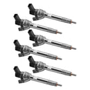 6 Stück Einspritzdüsen für BMW F10 F30 F15 328d X5 535d 740Ld N47 N57 0445110597