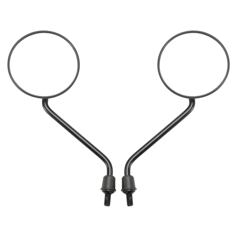 Sort M10 spejlsæt til Honda NX 650 Dominator / XL 600 R / Transalp / MTX 50