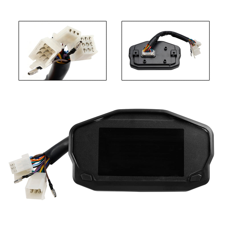 Hintergrundbeleuchtung Lcd Rpm Digital Display Kilometerzähler Universal Für Motorrad