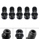 5 stk CAT40 45° 0,740" Stram studsholderknap passer til Mazak Fadal CNC Black