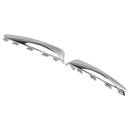 2015.08-2020 Fiat 500 Lounge Zierleisten für die linke und rechte vordere Stoßstange, Chrom