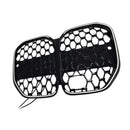 Kühlergrill für die Frontstoßstange, schwarz, passend für BMW 4er G22, G23 und G82 mit ACC (2020–2025).