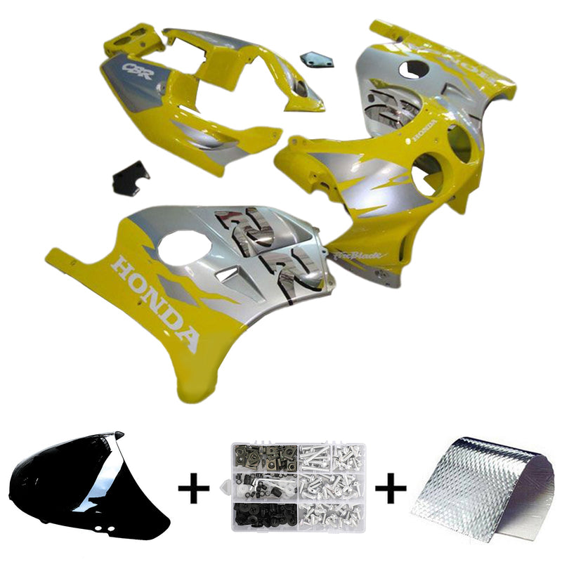 1990-1998 Honda CBR250RR MC22 Injection Fairing Kit Body Plastic ABS