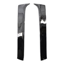 2013–2017 VW Golf 7 Variant Wagon schwarz glänzend Paar Heckscheibe Seitenflügel Spoiler