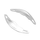 Steering wheel shift paddles for Mini F54 F55 F56 F57, aluminum silver