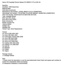 Xenon-HID-Scheinwerfer Elektrisches Vorschaltgerät D1S 89035113 Für AUDI A4