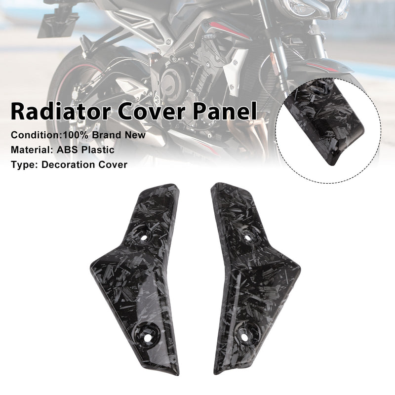 2020–2022 Street Triple 765 R/RS Kühlerseitenabdeckung Verkleidungsplatten