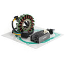 Stator, Regler und Dichtung Set für Suzuki GS GN 125 E EN 125 TU 125 X 1982-2009