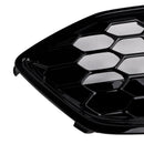 ST Style Gloss Black Mesh Front Bumper Grill Für Ford Focus MK4 2018-2021