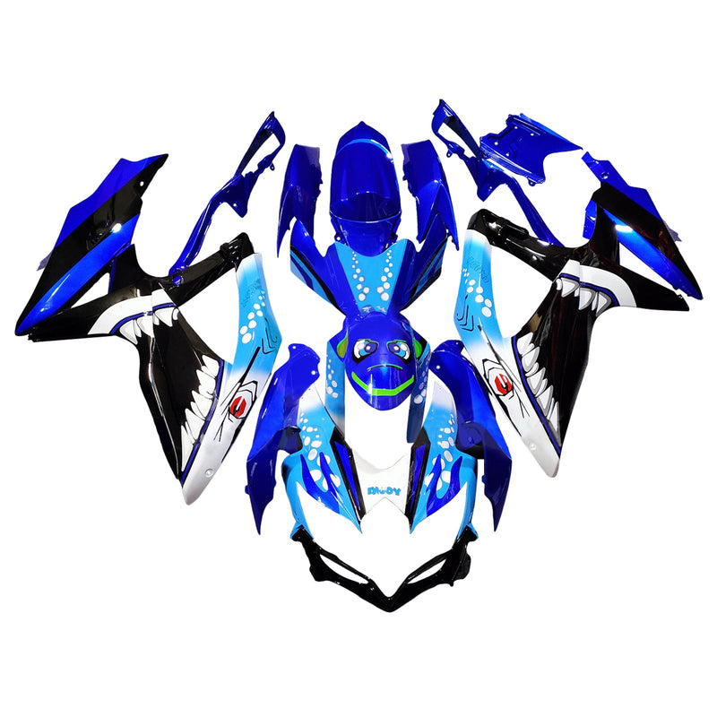 Injection Verkleidung Kit Karosserie Kunststoff ABS Für Suzuki GSXR 600/750 2008-2010 K8