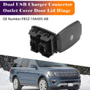 Dubbla USB-laddningsportskydd FB5Z-19A495-AB för F-Super Duty Navigator 16-21
