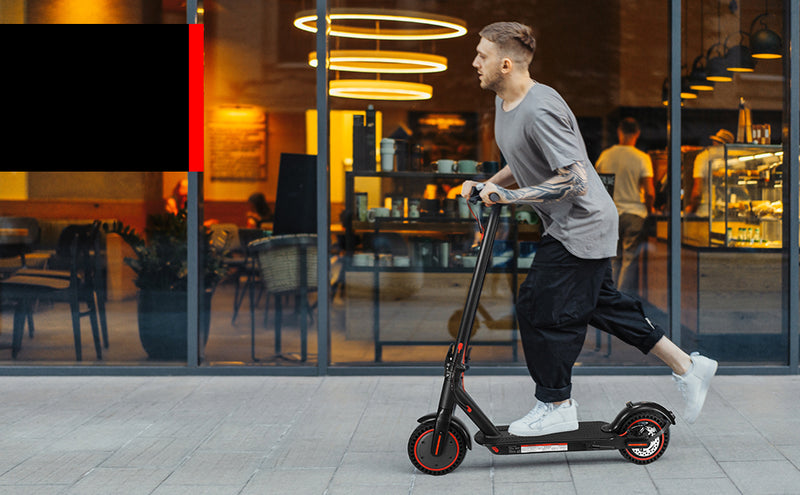 Scooter elétrica dobrável de 8,5" com aplicativo, 350 W, alcance de 35 km, deslocamento urbano de 25 km/h