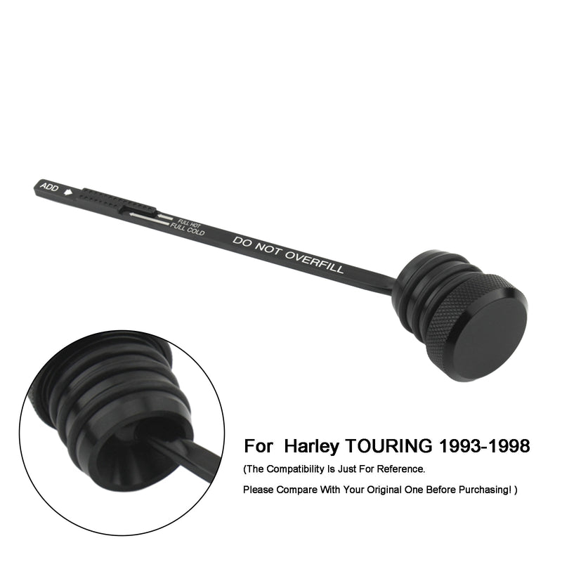 1993-1998 Harley TOURING FLHT FLHS FLTC Miarka poziomu oleju Korek wlewu paliwa 0710-0002