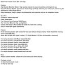 Dash Kraftstoff Konsole Abdeckung Gas Tank Cap Für Touring Electra Road Glide 2008-2023