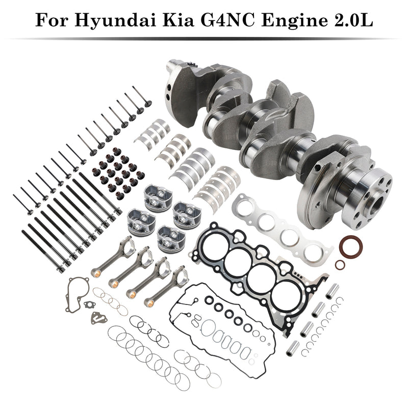 G4NC Motor-Umbau- und Überholungssatz für Hyundai Tucson Kia Soul 12-19 Forte 2.0L