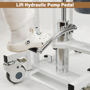 Hydraulinen pyörätuoli, jossa on 180 ° pyörivä istuin ja pöytä, joka on ihanteellinen potilaan hoitoon