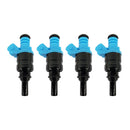 Conjunto de 4 injetores de combustível para Audi A4 1.6L (94-08) e 1.8 quattro (1995-2000), número de peça 058133551F