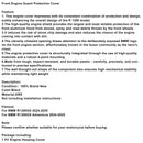 Schutzabdeckung für den vorderen Motorschutz für BMW R1300GS / Adv 2024-2025