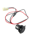 12V nabíječka typu USB+C, rychlá montáž pro Kawasaki Versys 650 2022-2024