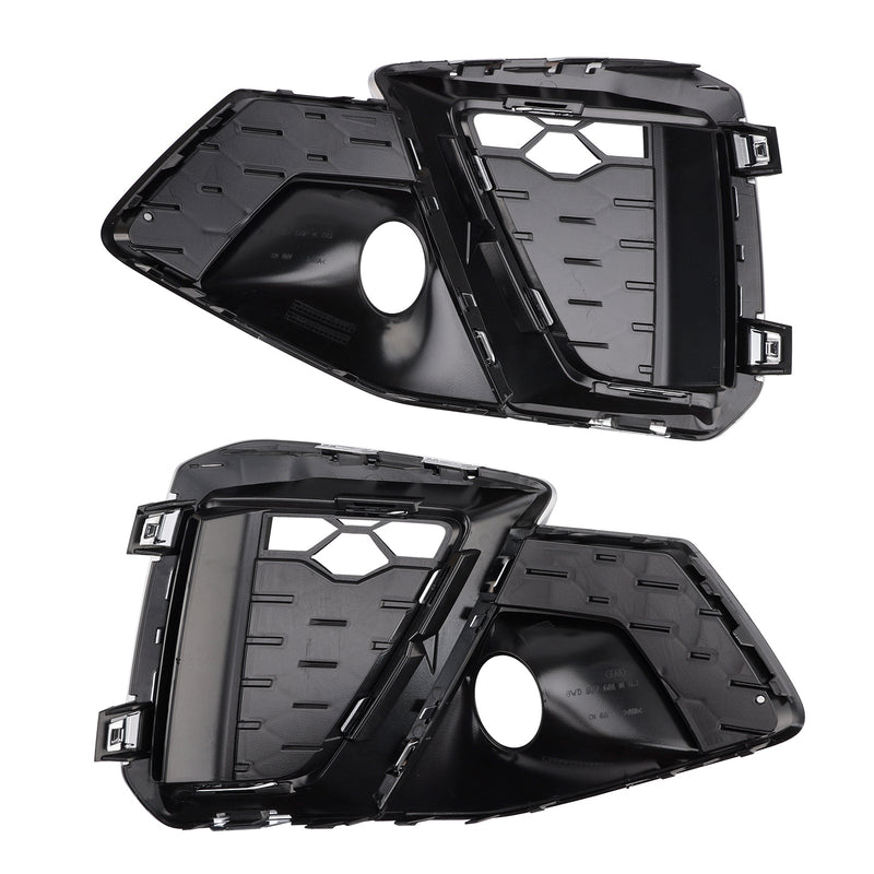 2020–2024 Audi A4 B9.5 S-Line Silber Frontstoßstange untere Nebel Kühlergrillabdeckung