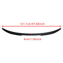 BMW 4er G22 Coupé Modell ab 2020, Heckspoiler in Schwarz glänzend