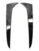 2011–2017 BMW X3 F25 schwarz glänzend Paar Heckscheibe Seitenflügel Spoiler